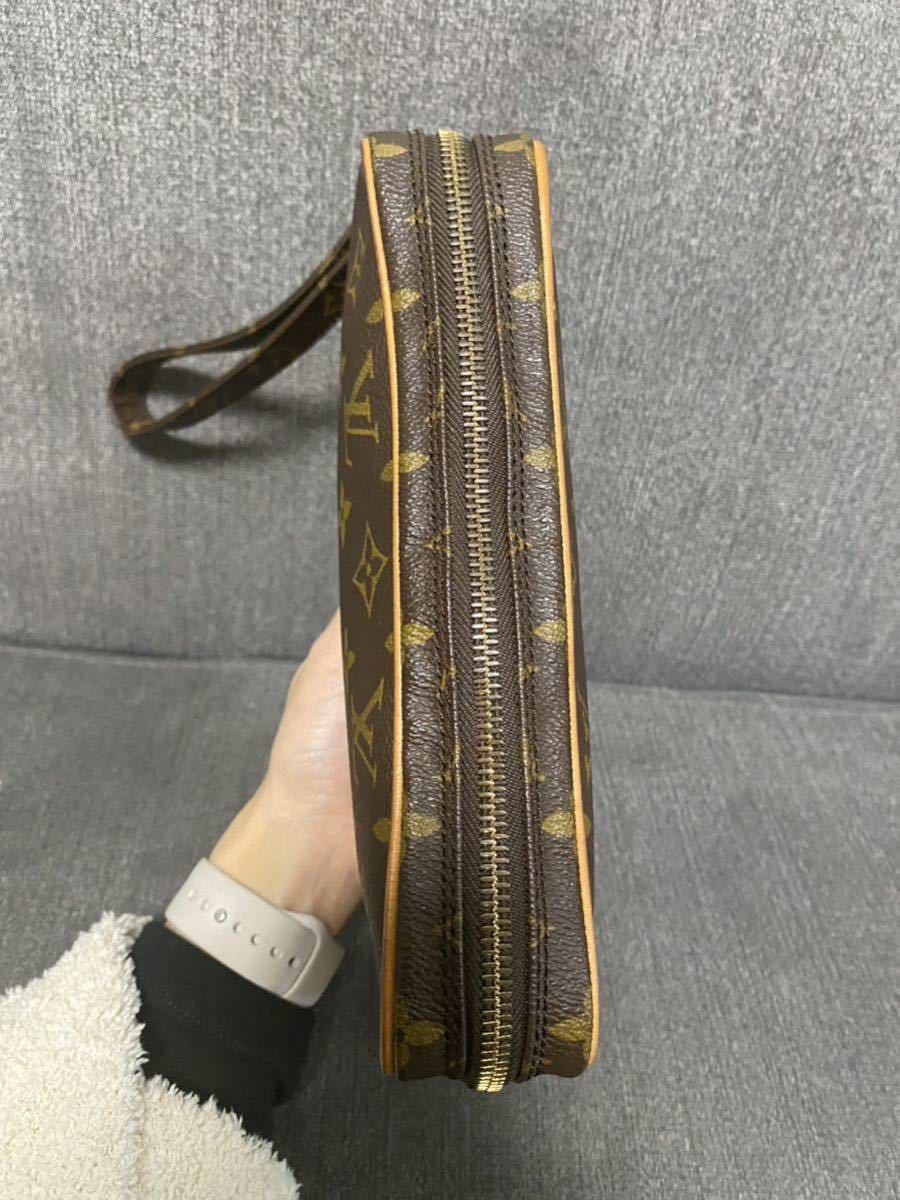 LOUIS VUITTON ルイ ヴィトン LV セカンドバッグ モノグラム ハンドバッグ カバン ポーチ マルリードラゴンヌPM M51827 1円〜ブラウン_画像5