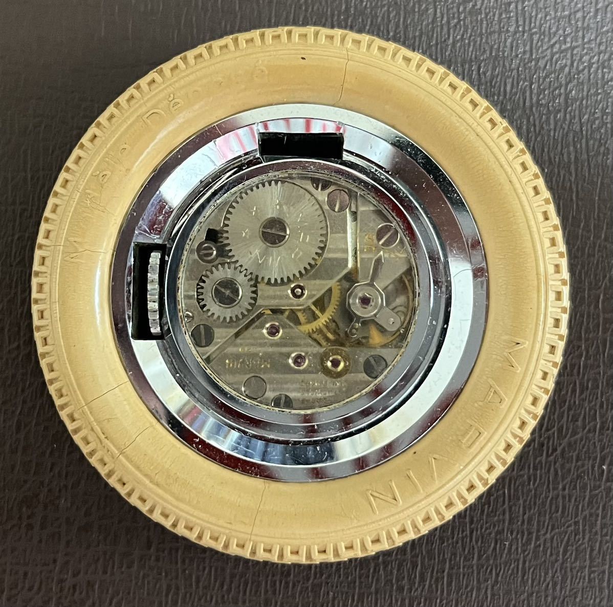  очень редкий 70 годы MARVIN шина type часы карманные часы передвижной товар 