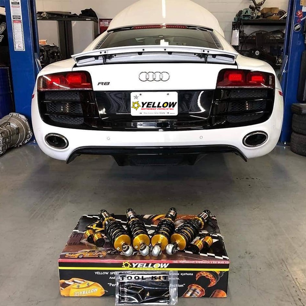  shock absorber Audi TTS 8J 08-14 total length adjustment suspension 33 step attenuation YELLOWSPEED SPL type 