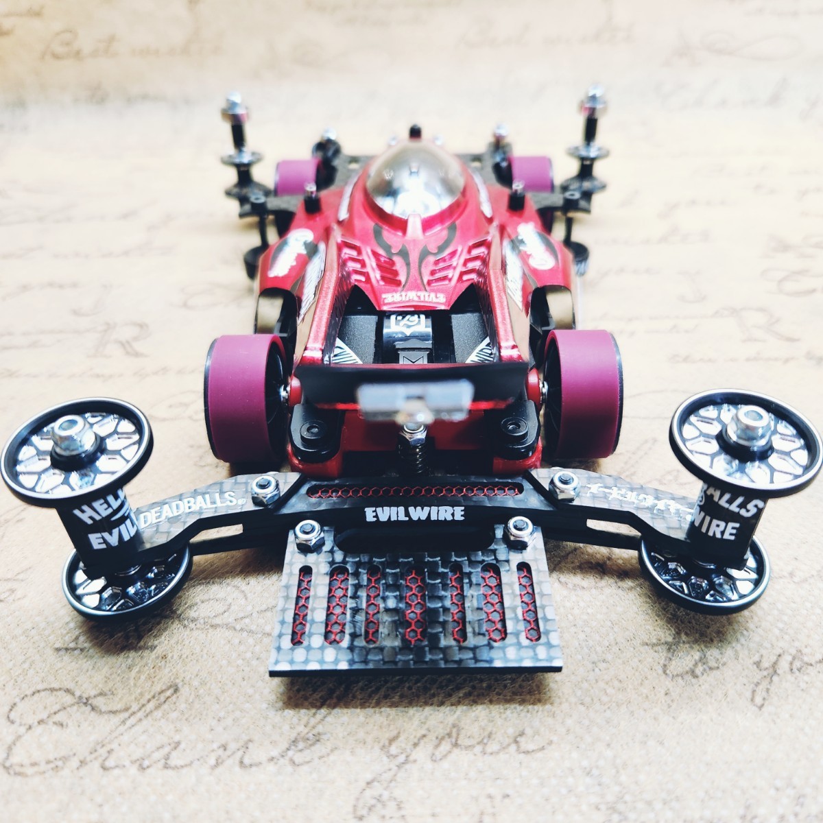 ミニ四駆 サンダーショットMKⅡ 完成品 MSフレキ フルカスタム ミニ四駆 サンダーショットMKⅡ 完成品 MSフレキ フルカスタム