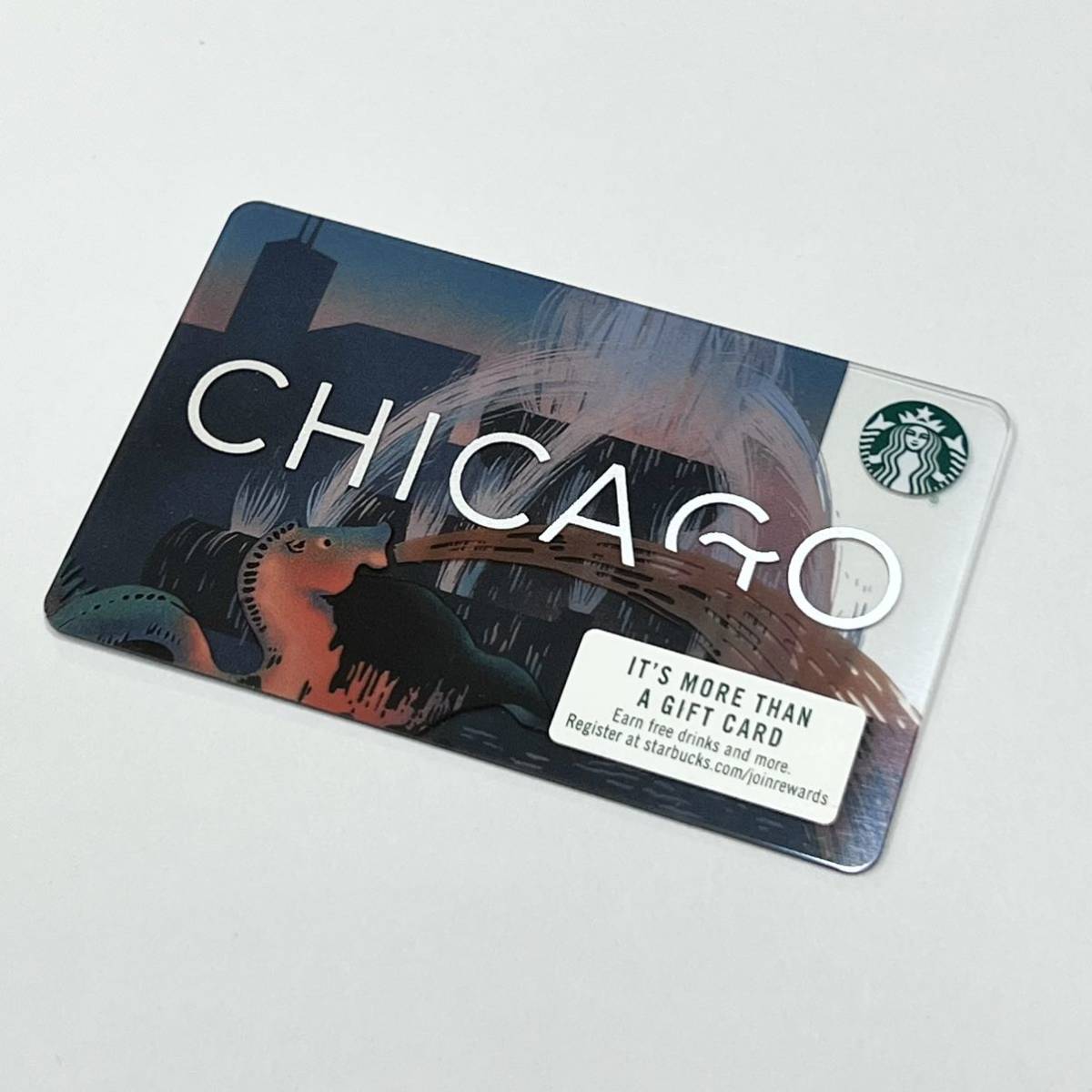 スターバックス　シカゴ　カード　CHICAGO_画像1