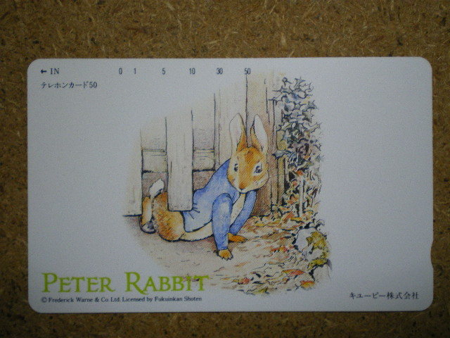 char*350-433 Peter Rabbit kewpie doll telephone card 