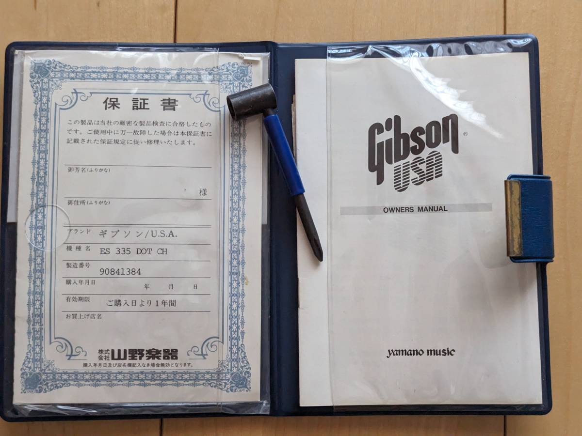 Gibson USA ES-335 DOT 1991年　Nashville Factory_画像10