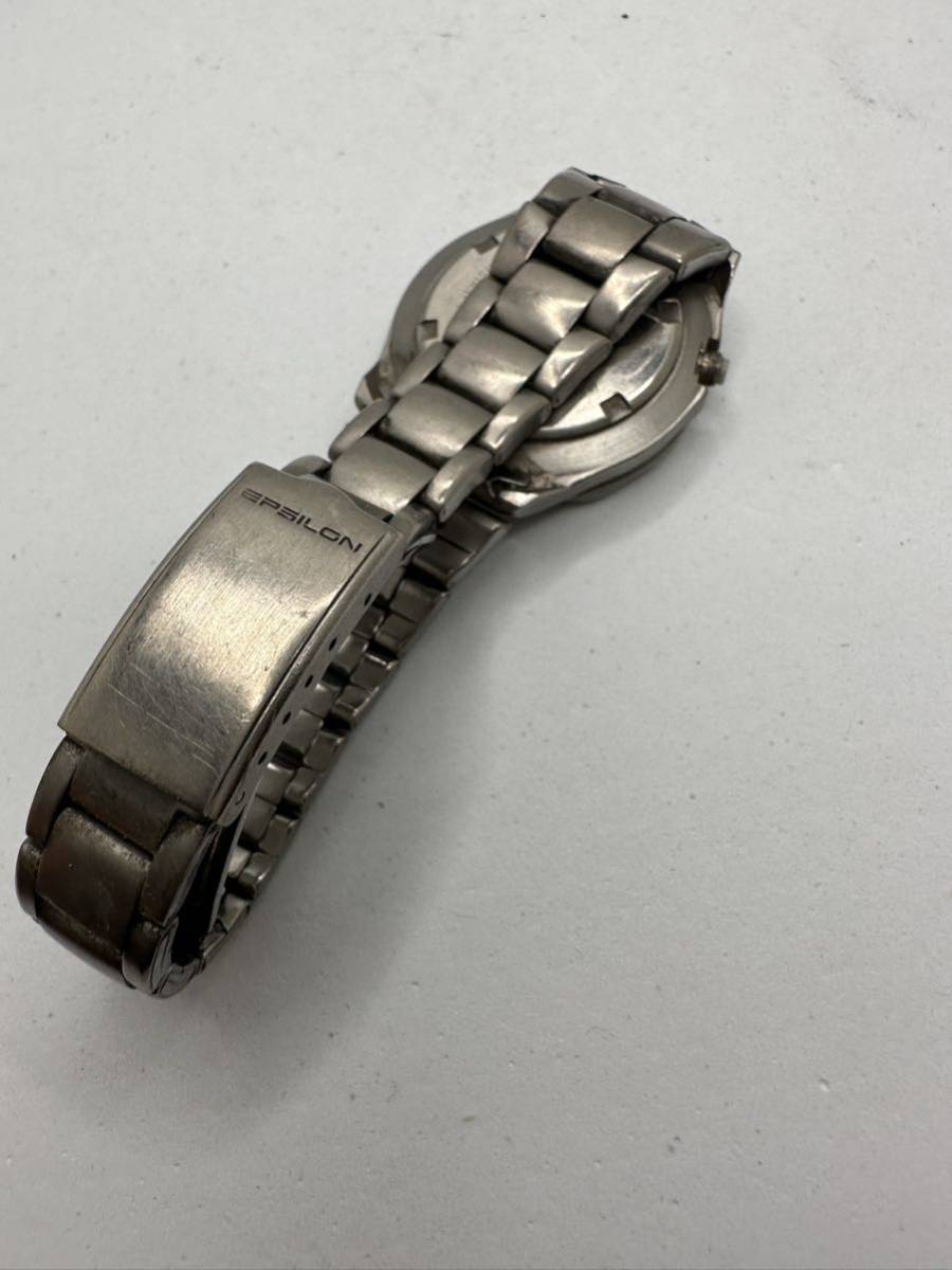 【SEIKO 】クォーツ 腕時計 ALBA EPSILON TITANIUM v782-0390 中古品　ジャンク　不動　わけあり_画像4