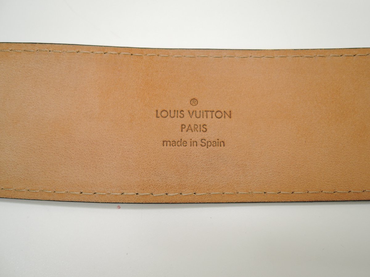 ルイヴィトン LOUIS VUITTON サンチュール・ジーンズ ベルト 90/36 M6812 ランクAB BRB・バッグ・財布_画像9