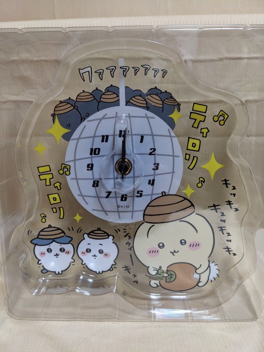 人気商品 ちいかわ アクリル時計(あったんだ・・・こういう世界 人気商品 ちいかわ アクリル時計(あったんだ・・・こういう世界