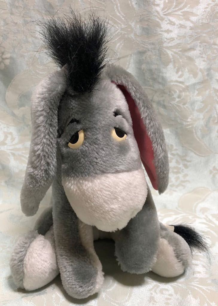  Winnie The Pooh retro Eeyore soft toy 21.i-yo Showa Retro 