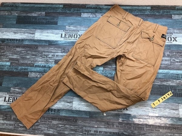 WRANGLER ラングラー メンズ ビッグポケット付きパンツ M 茶_画像3