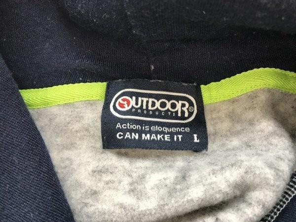 OUTDOOR PRODUCTS Outdoor Products men's Logo print sweat Parker la gran L. gray 