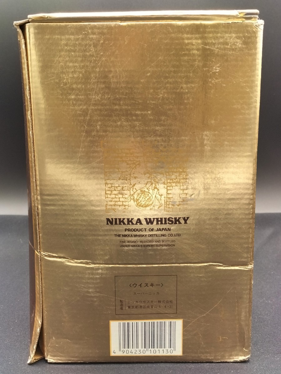 《未開栓/古酒》レア スーパーニッカ NIKKA オールド 760ml 43% rare Super old ニッカ ウイスキー WHISKY 箱付_画像7