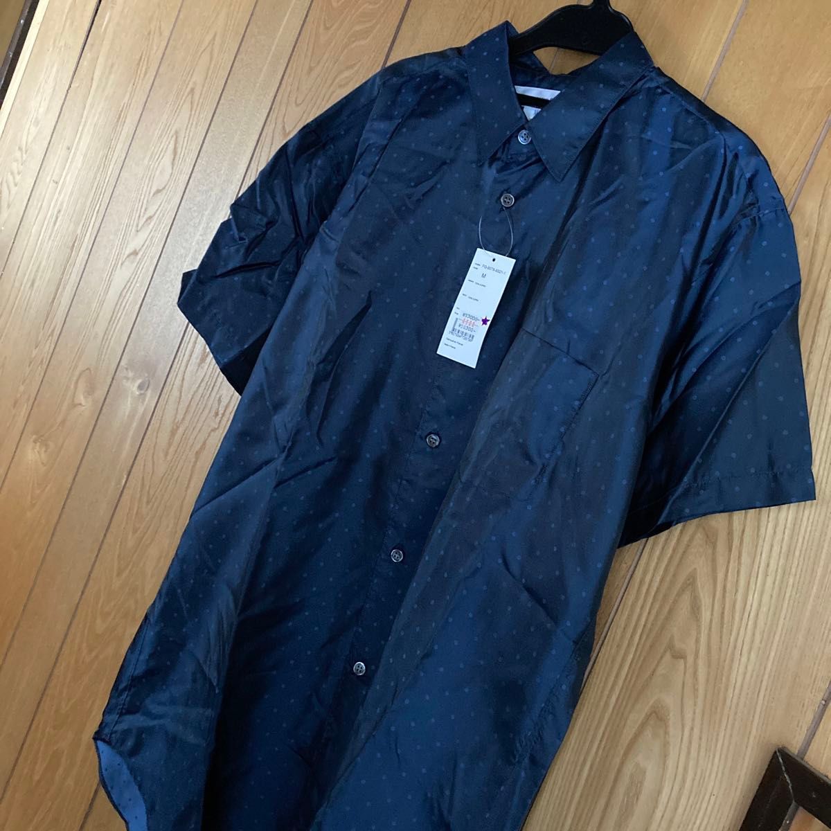 【新品】コムデギャルソンシャツ　メンズ　 半袖シャツ シャツ　トップス　水玉　ドット