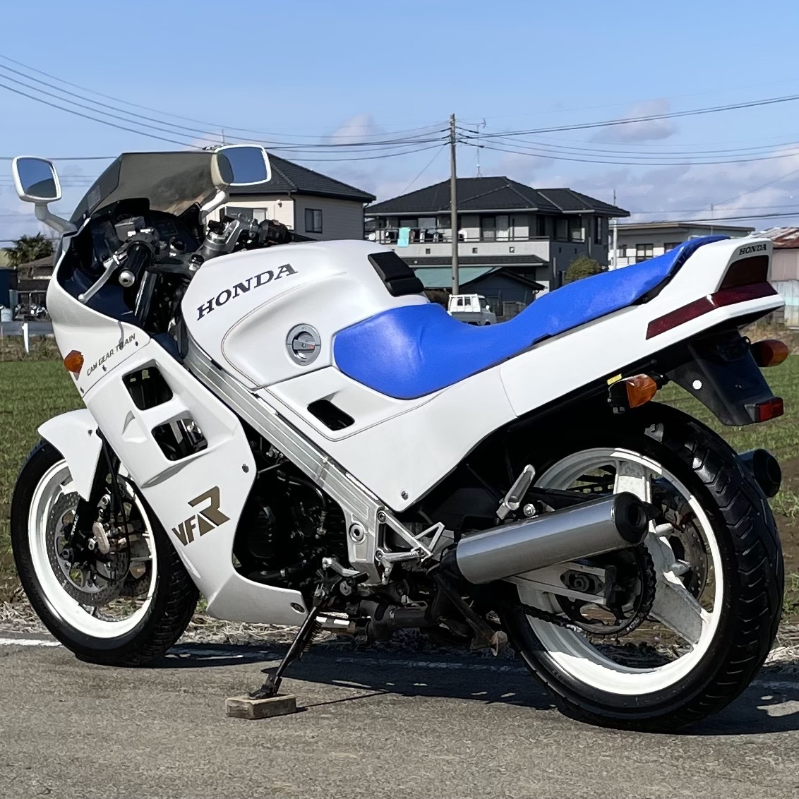 VFR750F 実動 書類付き RC24 車検付R7年6月迄 昭和61年 好調 ホンダ 検）VFR VF CB CBX GSX FX XJ GPZ GS ZRX ゼファー インターセプターの画像4