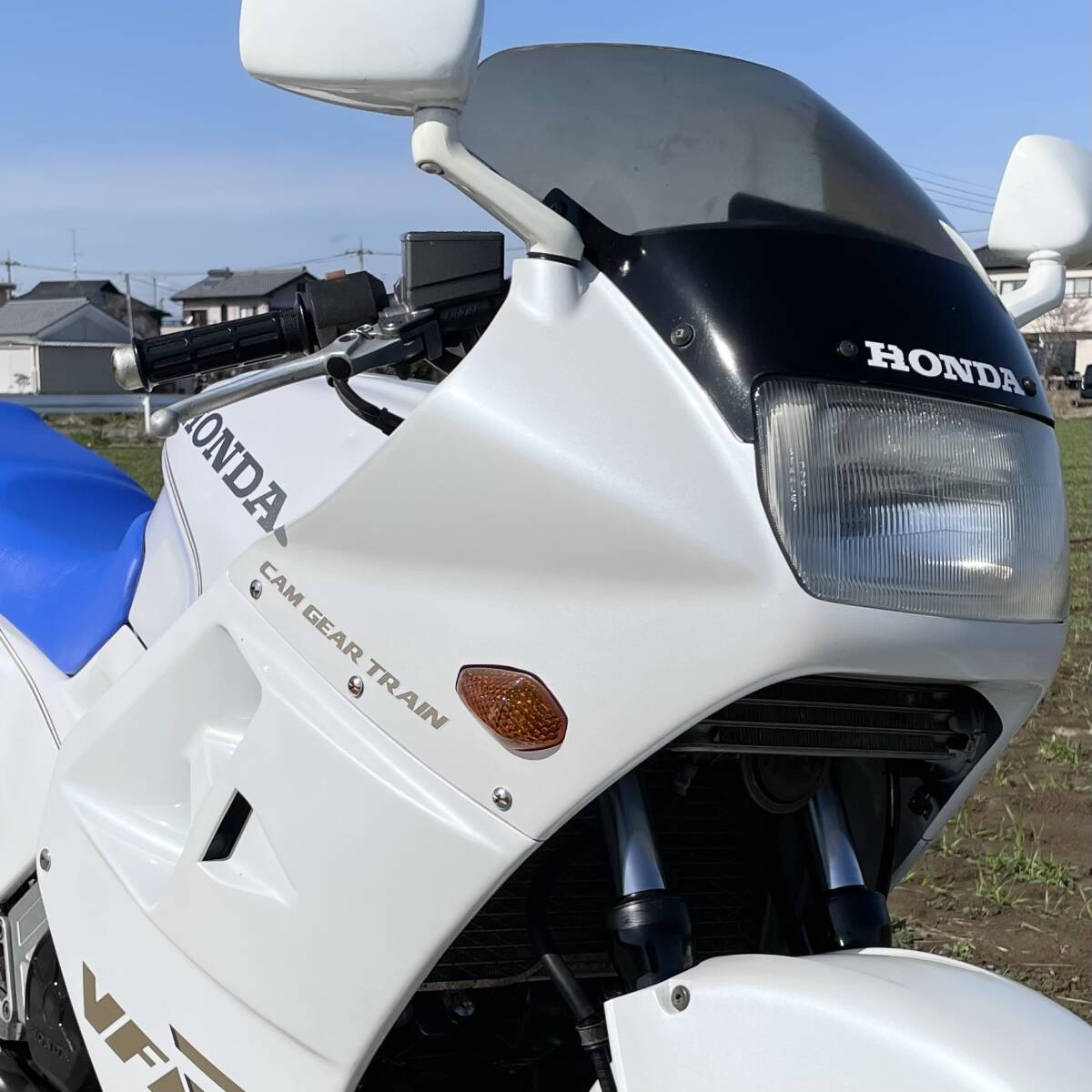 VFR750F 実動 書類付き RC24 車検付R7年6月迄 昭和61年 好調 ホンダ 検）VFR VF CB CBX GSX FX XJ GPZ GS ZRX ゼファー インターセプターの画像9