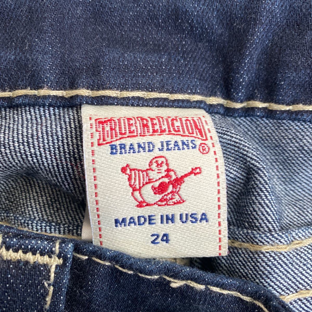t25 TRUE RELIGION jeans size 24 inscription USA made 