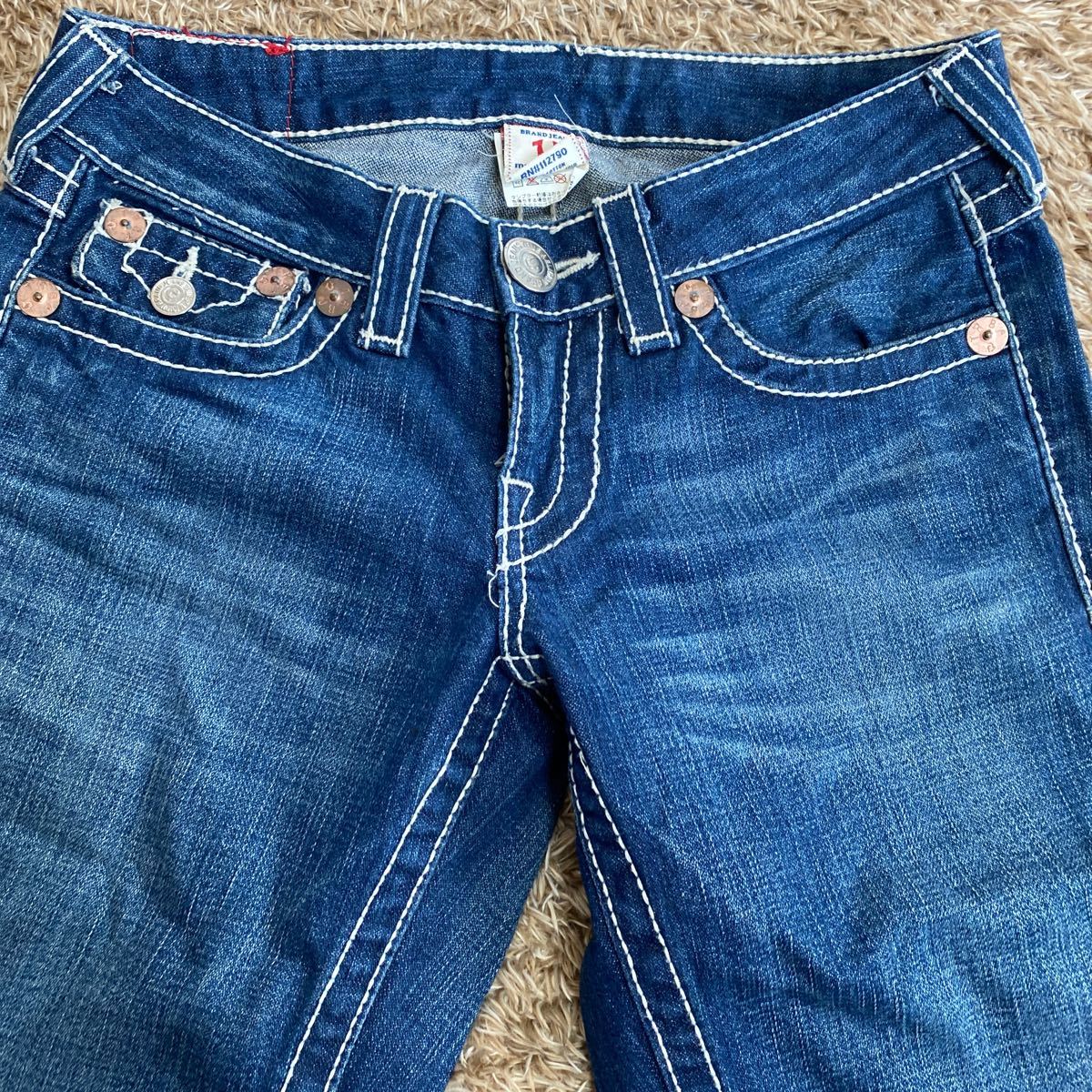 t25 TRUE RELIGION ジーンズ サイズ26表記 USA製_画像2