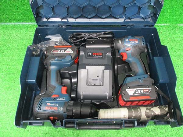 [ BOSCH / Bosch ] GSB18V-55 GDR18V-200 cordless oscillation Driver drill cordless impact driver set 