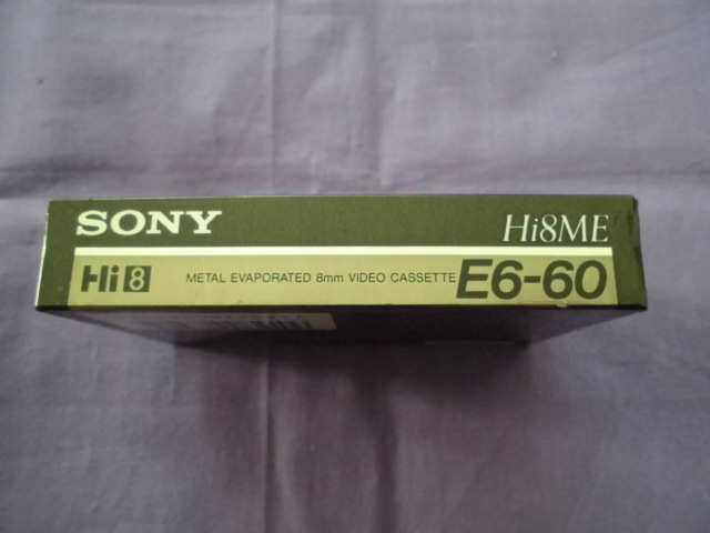 J SONY Hi8ME high eito60 videotape 