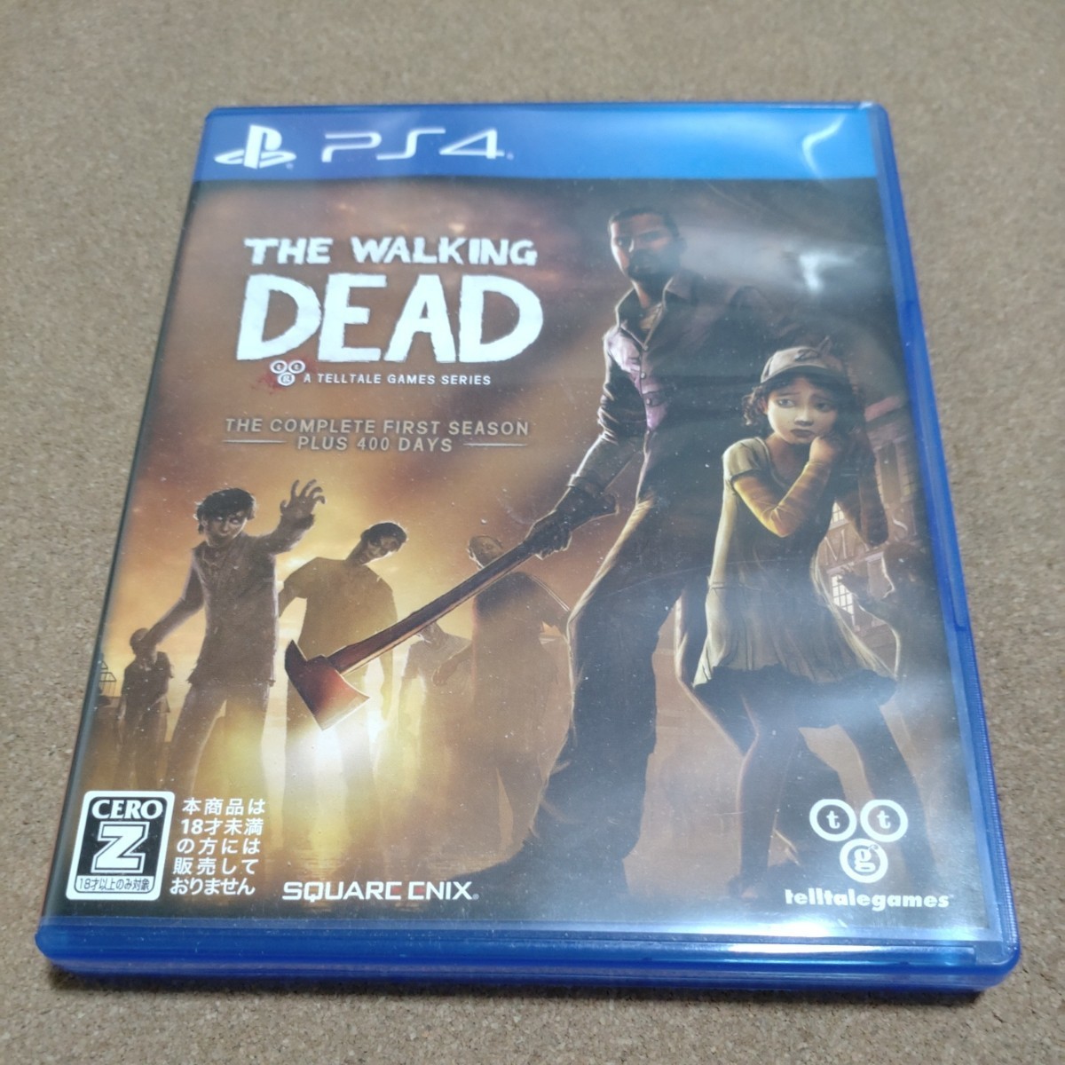 PS4ソフト 2本セット ウォーキングデッド シーズン2 スクエアエニックス PlayStation4 USED品　THE WALKING DEAD_画像2