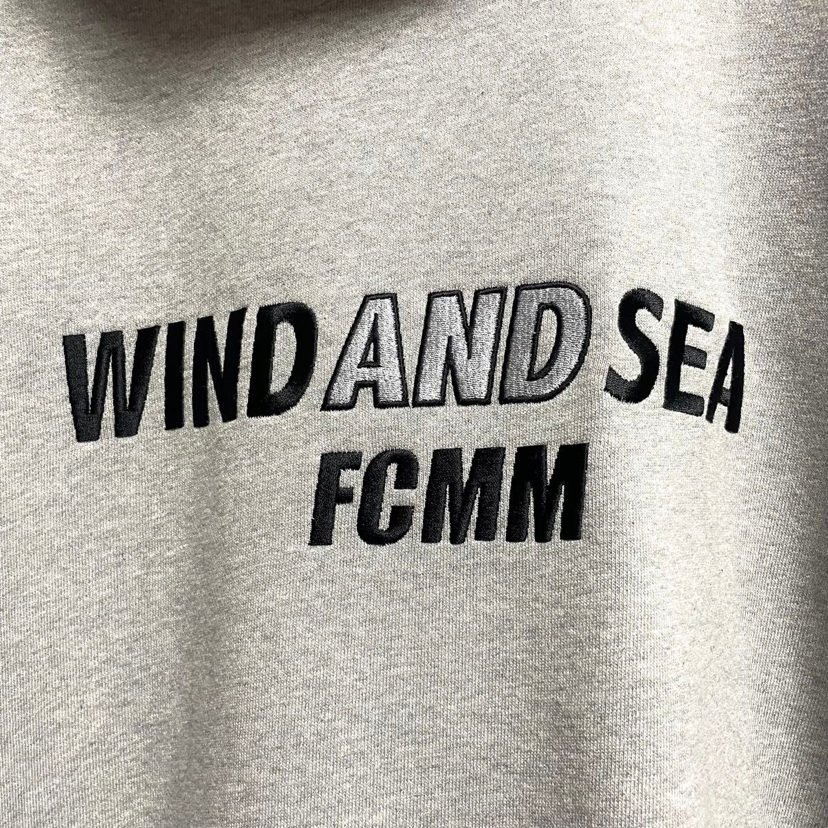 FCMM×WIND AND SEA】刺繍プルパーカー 新品タグ付き エフシー