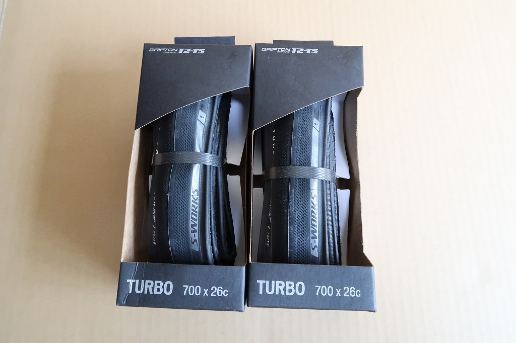 SPECIALIZED スペシャライズド S-WORKS TURBO エス ワークス ターボ T2/T5 ブラック 700x26C 2本 新品!! _画像1