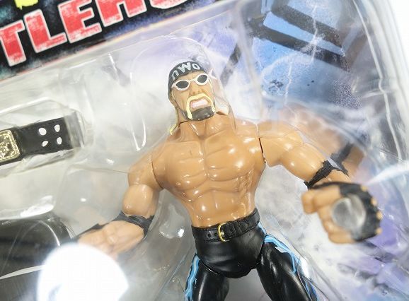 ★格安スタート【未開封/保管品】Goldberg & Hollywood Hogan & Undertaker プロレス フィギュア 3個まとめて 中古現状品★の画像3