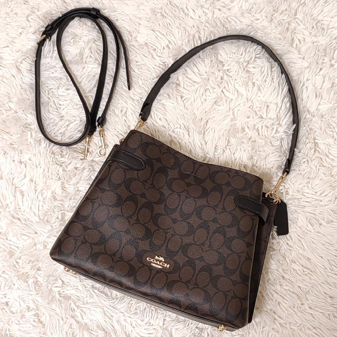 ★未使用級★COACH　コーチ　ハンドバッグ　ショルダーバッグ　2way