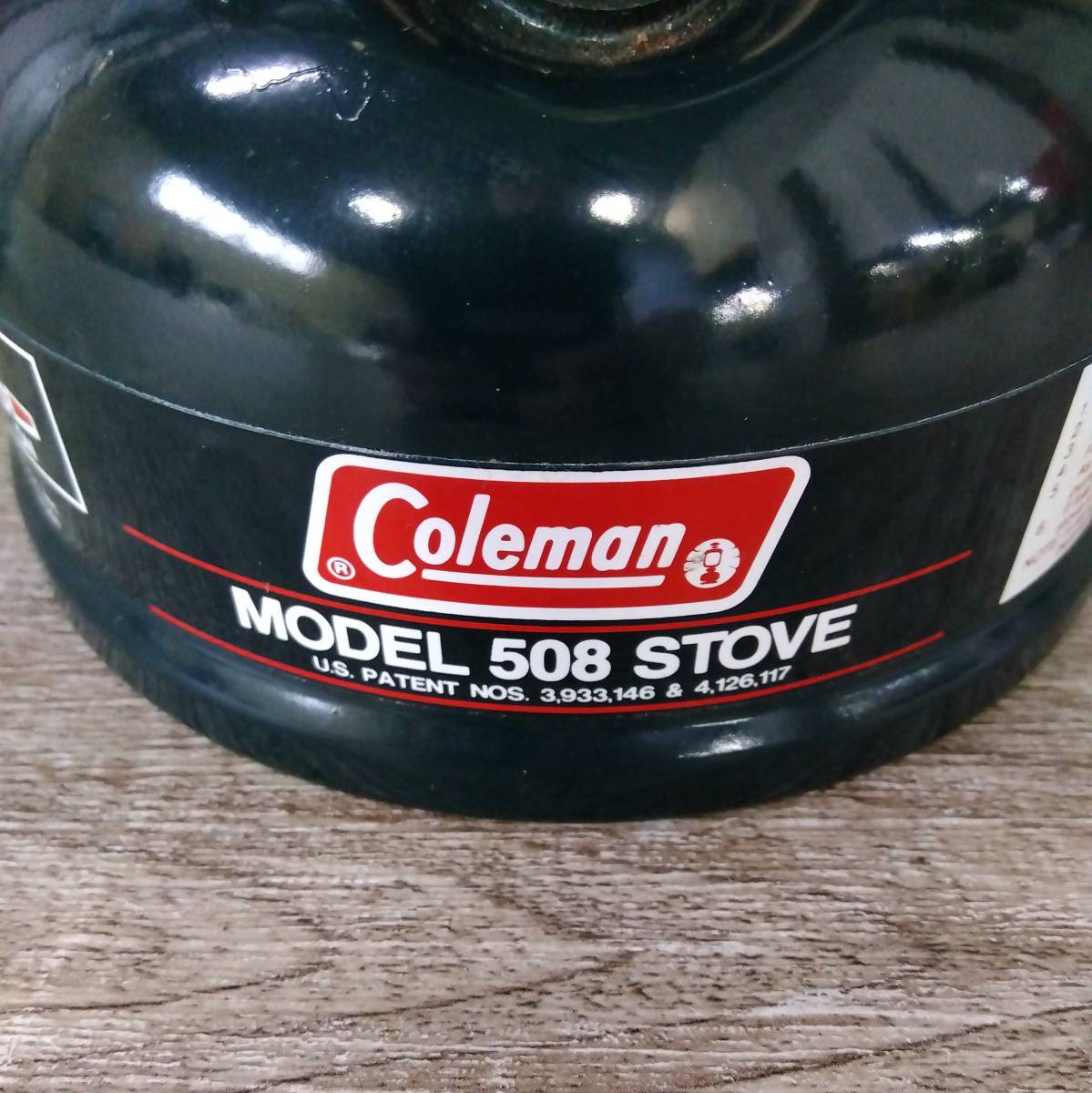 コールマン MODEL 508 STOVE 90年3月製造 coleman ストーブ 調理器具 アウトドア キャンプ シングル バーナー ガソリン tmc02053410_画像6