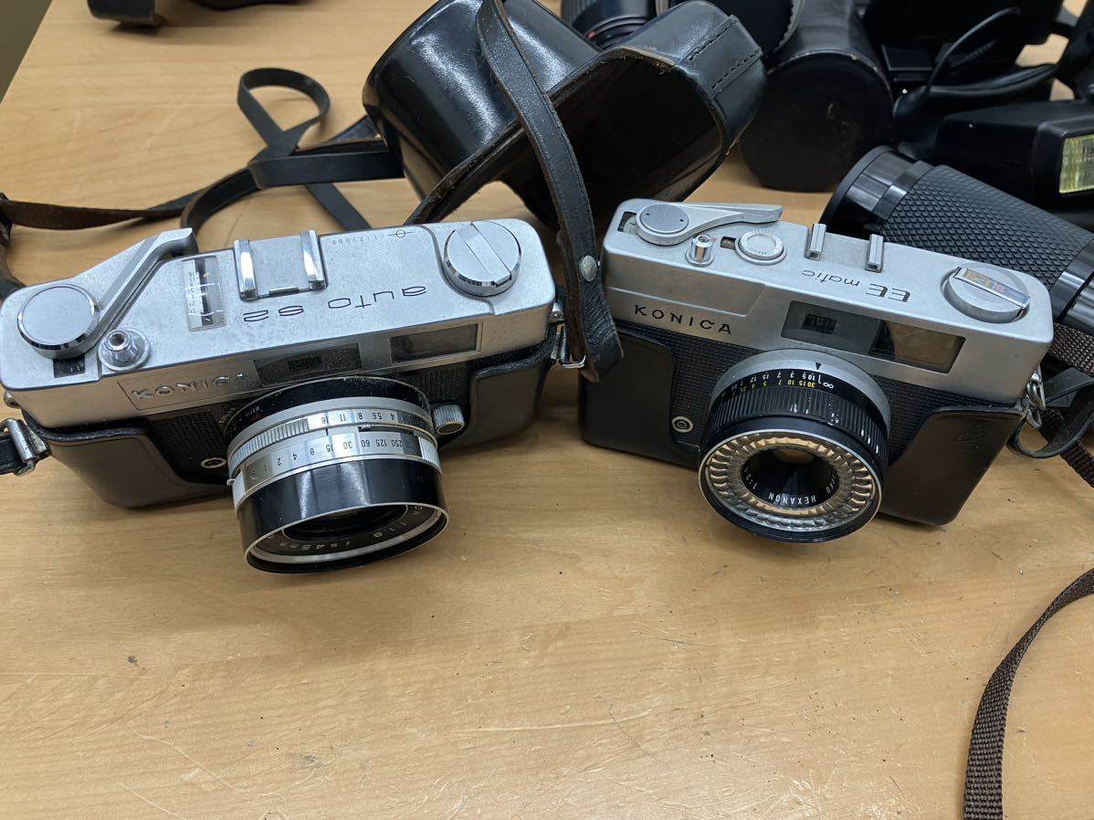 【c113】カメラまとめ Canon PENTAX MINOLTA コニカ ヤシカ レンズ 双眼鏡_画像5