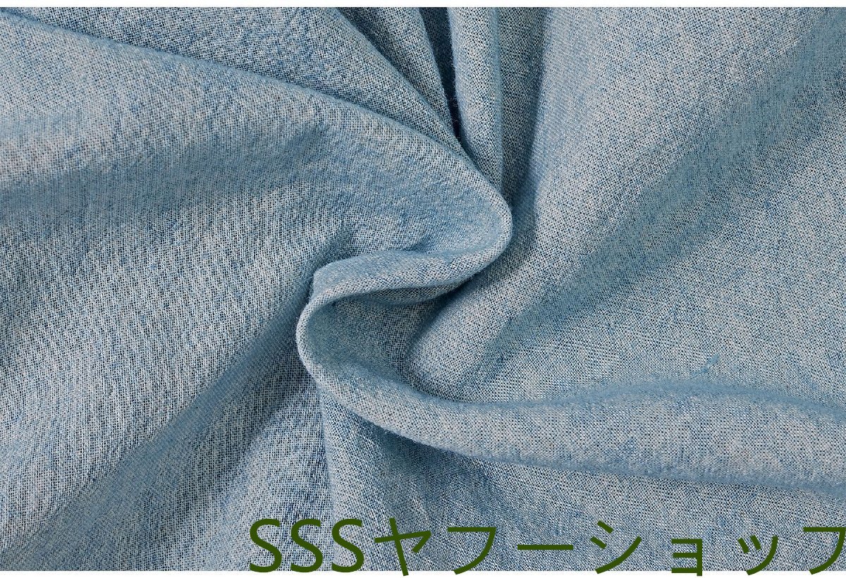 手作り 藍染め カバーオール 綿100% 羽織 ワークジャケット ゆったり 半纏 法被 褞袍 インディゴ 薄手 XL_画像8