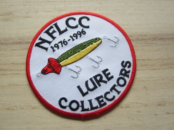 NFLCC COLLECTORS LURE ルアー コレクターズ 1976-1996 ワッペン/釣り バス釣り タックル ベスト キャップ バッグ ⑤ 65_画像1