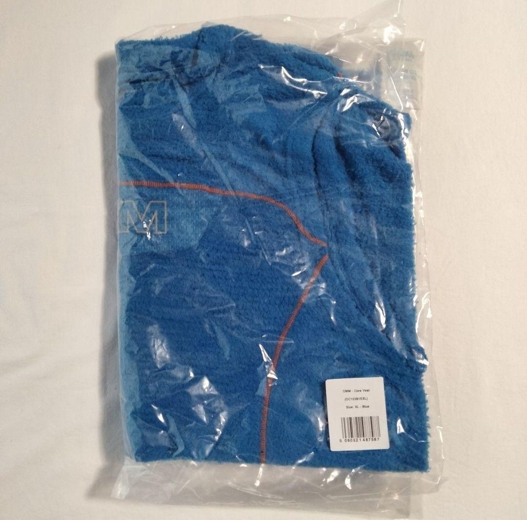 OMM CORE Vest コアベスト XL ブルー　新品　プリマロフト