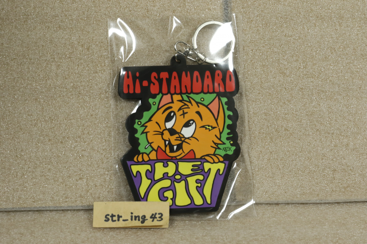 新品 Hi-STANDARD THE GiFT TOUR PVCキーホルダー ハイスタ 横山健 Ken yokoyama NAMBA69 グッズ_画像1