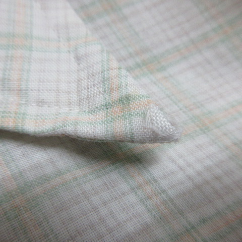 70年代　van heusen 半袖 シャツ　L-XL 　夏　vintage オールド　アメカジ古着　sy3282_画像10