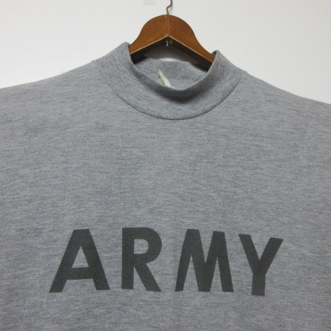 ミリタリー ARMY ロング　Ｔシャツ　XL　大きい　BIG　 アメカジ古着　sy1450_画像2