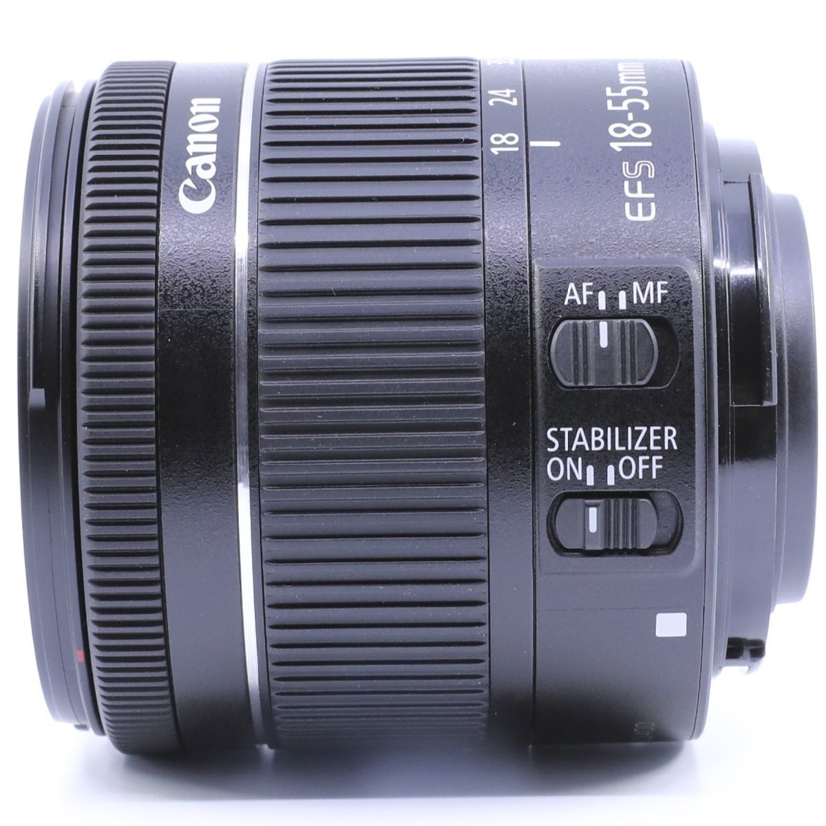 ＜ほぼ新品＞ Canon 標準ズームレンズ EF-S18-55mm F4.0-5.6IS STM APS-C対応の画像4