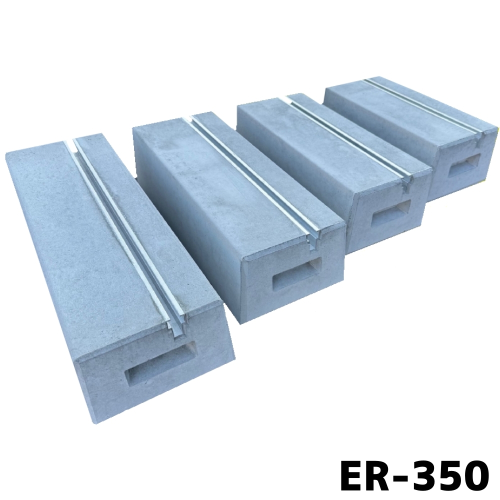 ベースマン 竹原電設 エコ楽ブロック ER-350 M12レール　エコキュート基礎 パッケージエアコン架台 蓄電池にも_画像1