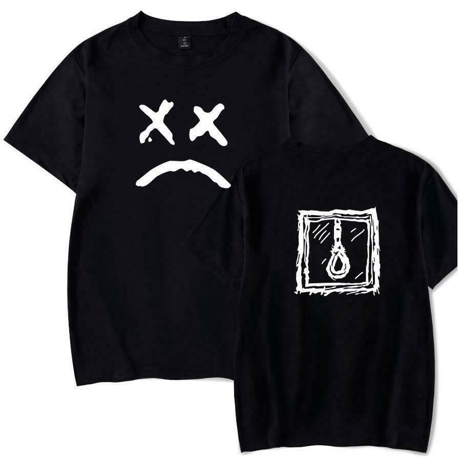 即納可能 リルピープ/Lil peep 半袖 Tシャツ 黒/ブラック 3XL(XXXL) Size ストリート系 オーバーサイズ マシュメロ オルチャンファッション_画像1