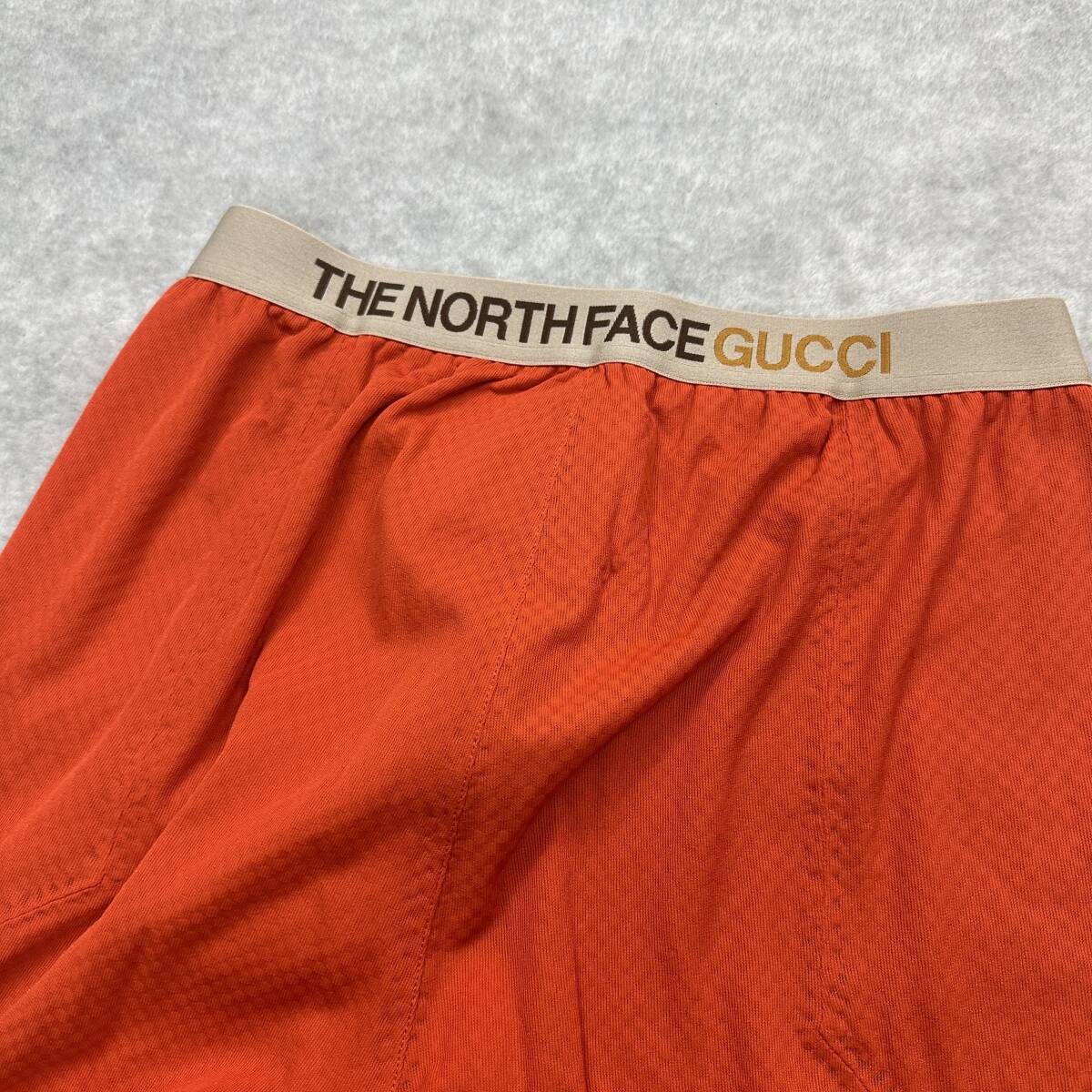 新品未使用 GUCCI THE NORTH FACE Mサイズ グッチ ノースフェイス コラボ 限定 レギンス テクニカルパンツ フリース ジャージ 正規品