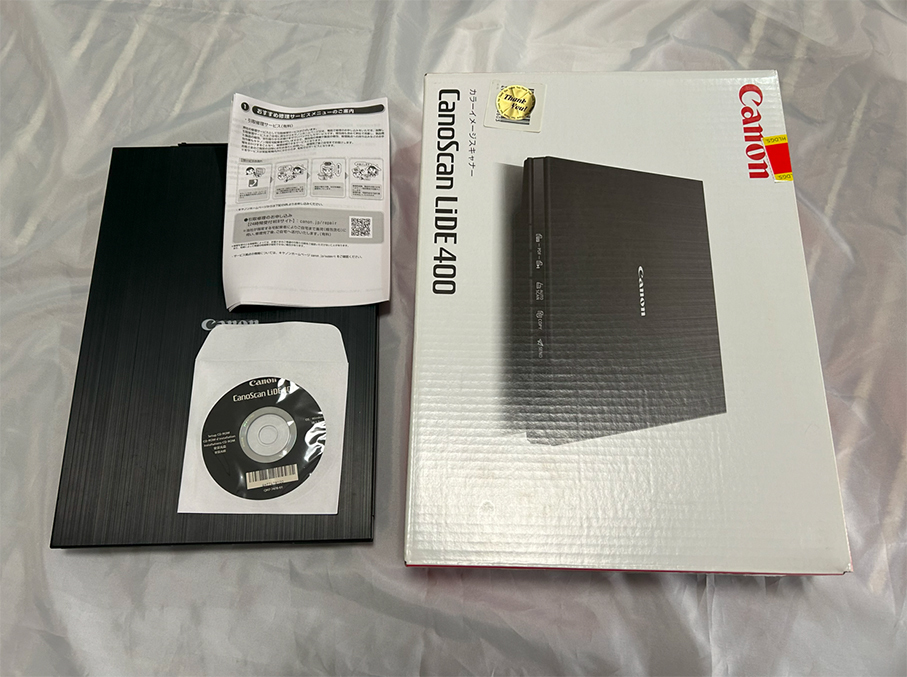 Canon カラーフラットベッドスキャナ CANOSCAN LIDE 400 中古_画像4