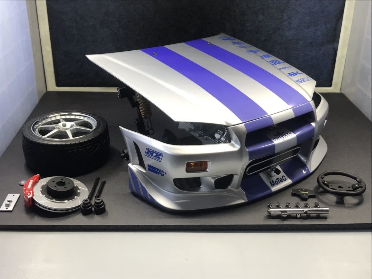 Yahoo!オークション - ワイルドスピード NISSAN GT-R R34 1/8 1 Yahoo!オークション - ワイルドスピード NISSAN GT-R R34 1/8 1