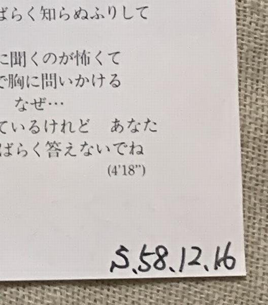 ◇シングル アグネス・チャン 久保田早紀 森山良子 Lady Of The Wind 人はなぜ 三好礼子 山川恵津子 神津カンナ SM07-239 _画像3