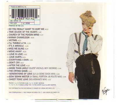 21421・At Worst... The Best Of Boy George And Culture Club_ CD 