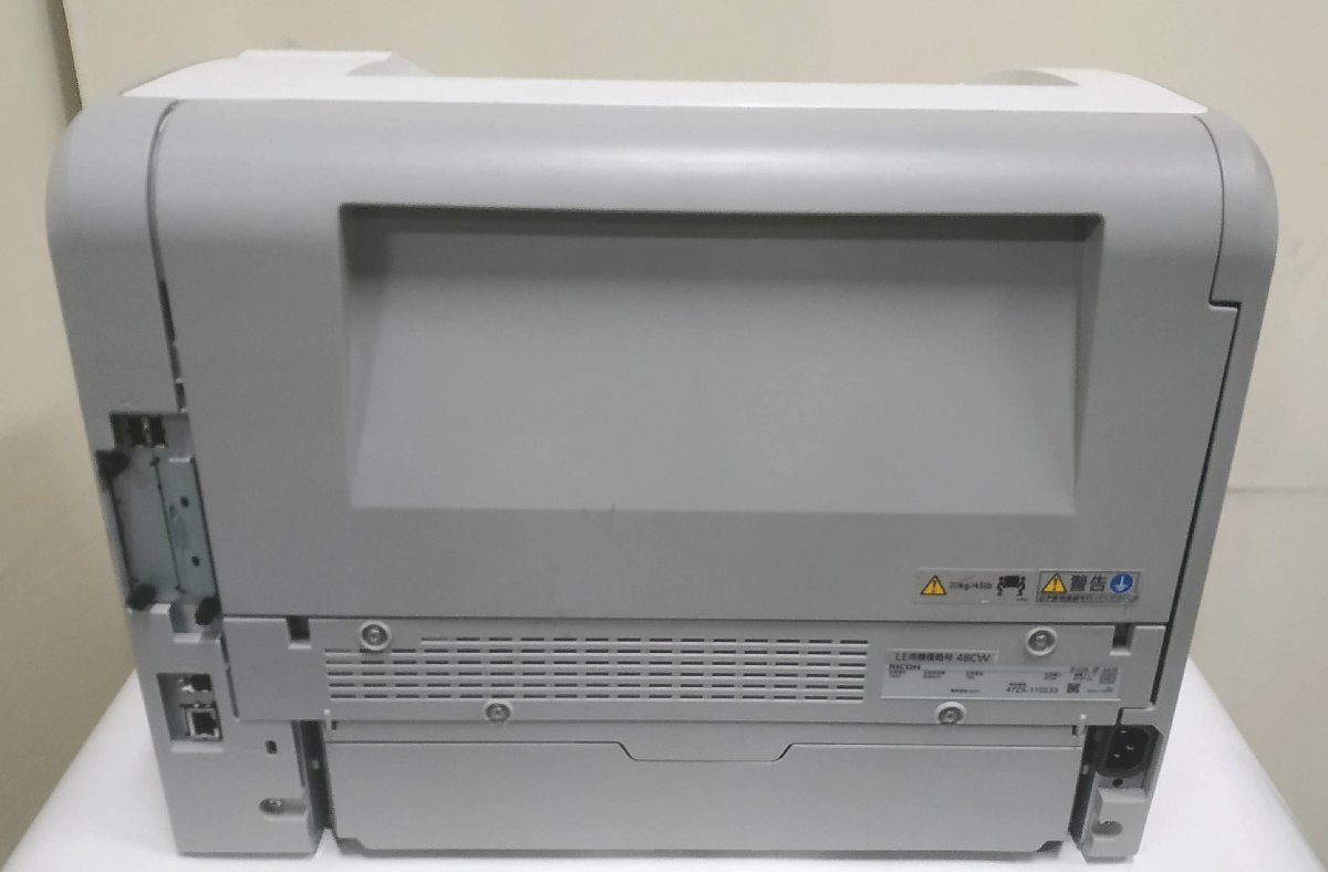 【埼玉発】【RICOH】A3モノクロプリンター　SP6430LE　★カウンター1878枚★動作確認済★※印刷難あり※　(11-2756)_画像5