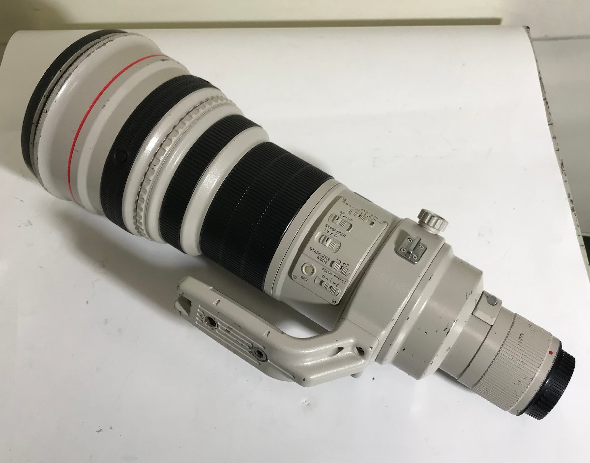 【埼玉発】【Canon】単焦点レンズ　超望遠　EF600mm 1：4L IS USM　★動作未確認、現状渡し★（9-4109）_画像3