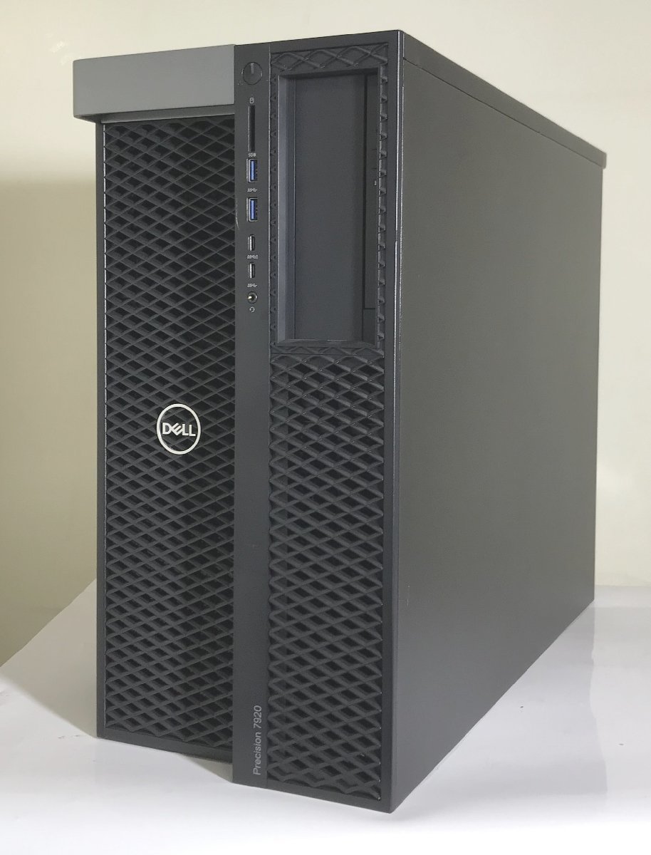 【埼玉発】【DELL】ワークステーションPC Precision 7920　Xeon Gold-6136@3.0GHz ×2 / 128GB RAM / 4TB SSD ★動作確認済★ (3-412)_画像1