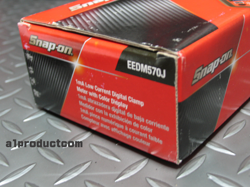 スナップオン Snap-on 自動車用マルチテスター 1mA低電流クランプメーター EEDM570J 新品_画像10