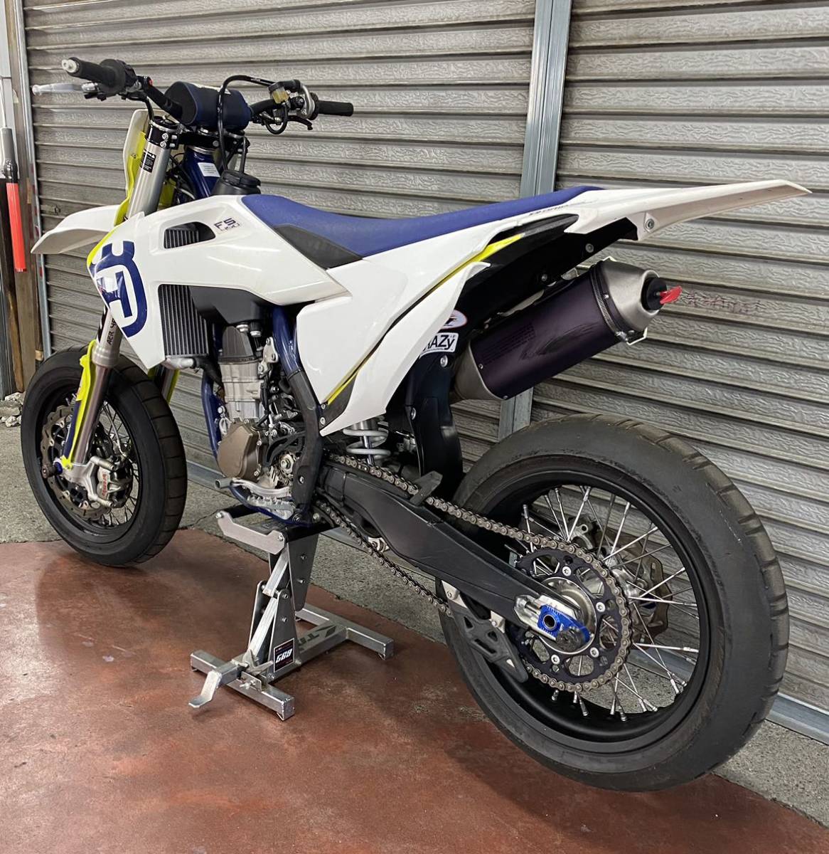 Husqvarna 2019 FS450 ハスクバーナ 走行20時間 即決あり　オプション多数 新品タイヤ 新品フロントホイール他_画像4