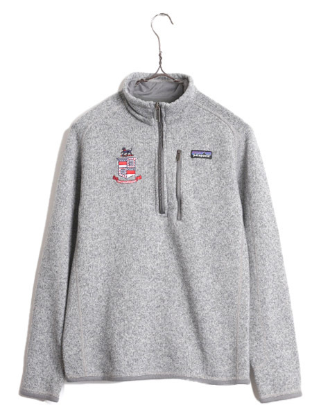 17年製 パタゴニア ベターセーター ハーフジップ メンズ XS / 古着 Patagonia アウトドア フリース ジャケット プルオーバー ジャンパー 灰