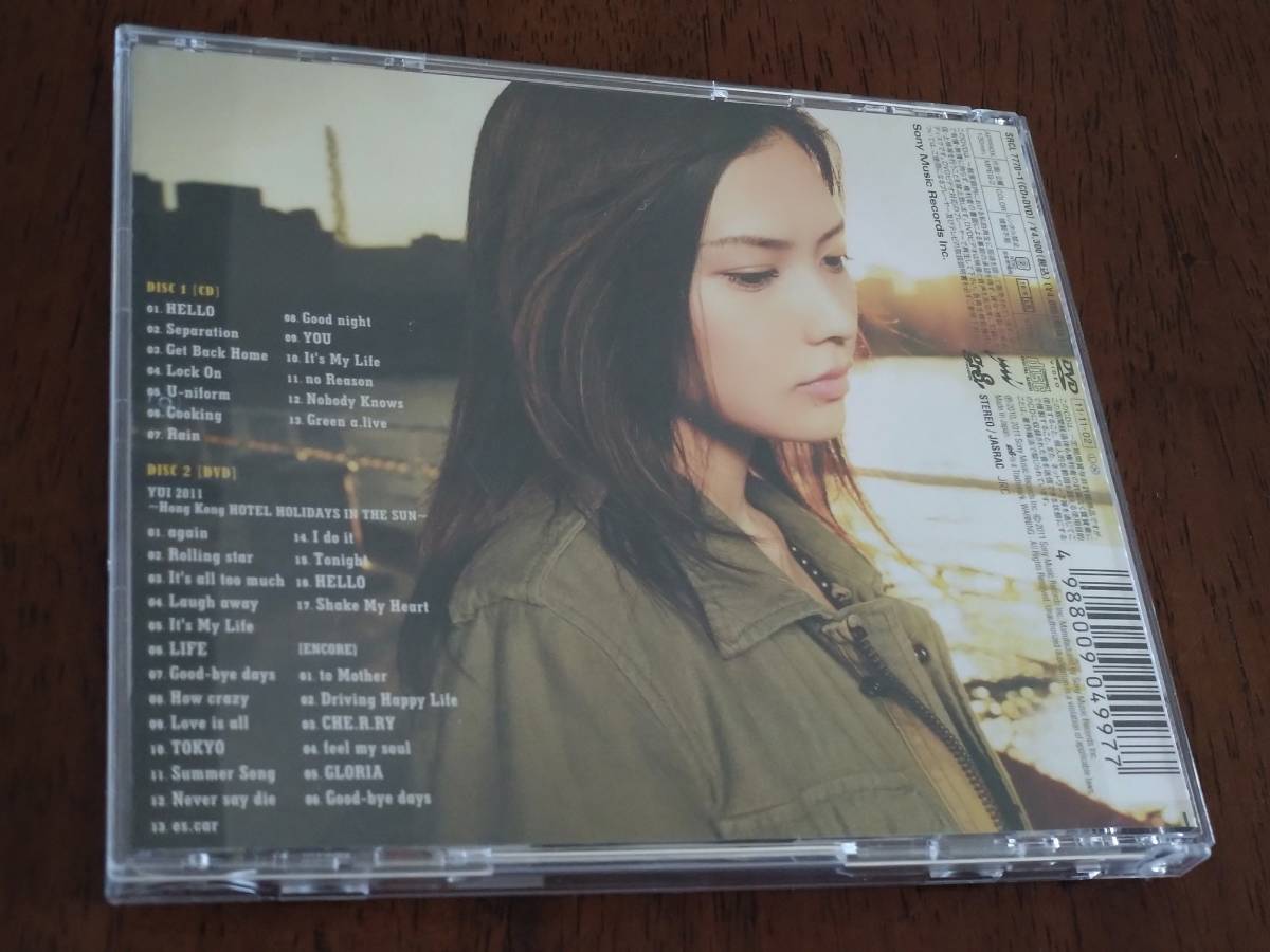 ◎CD+DVD YUI「HOW CRAZY YOUR LOVE」オビあり 初回 DVD収録：130分/2011年ライブの画像5