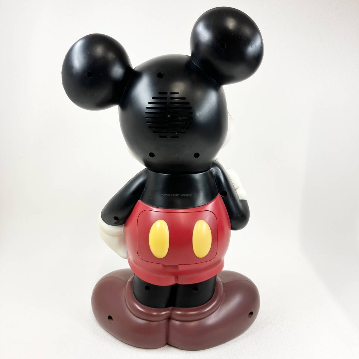 1円〜 Disney ディズニー ミッキーマウス 目覚まし時計 おしゃべりアラーム 置時計 キャラクター ジャンク インテリア レトロ 中古 現状品の画像3